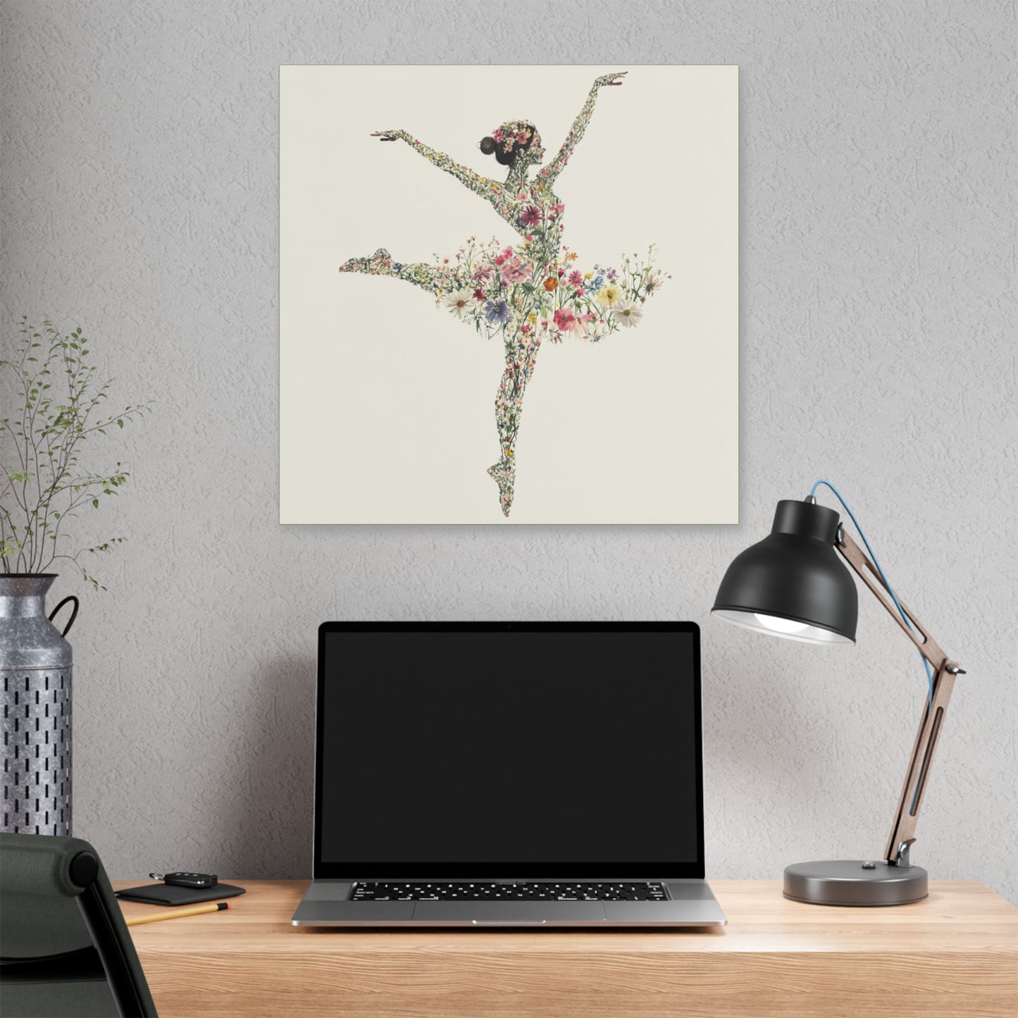 You Belong Among the Wild Flowers - Arabesque - on Canvas