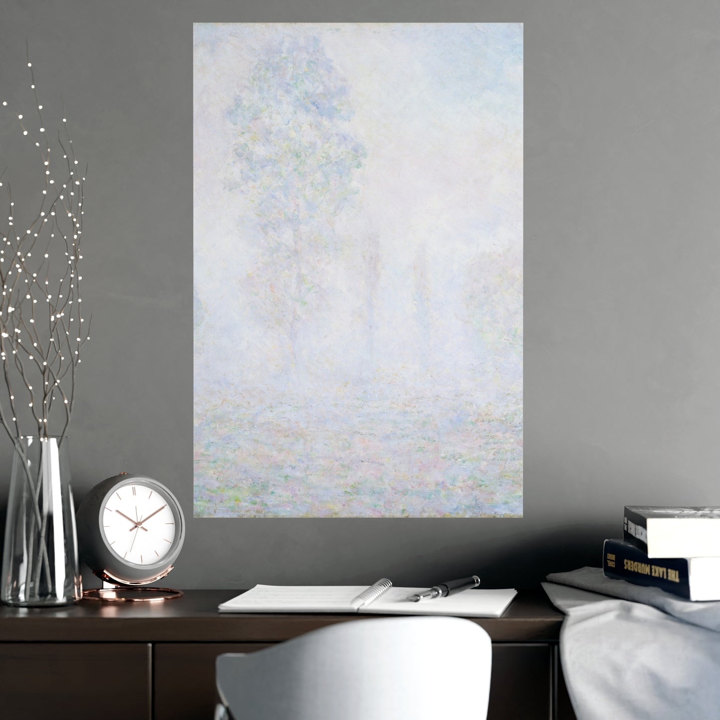 Morning Haze - Monet - Masterworks - Atmospheric Landscape Fine Art Poster