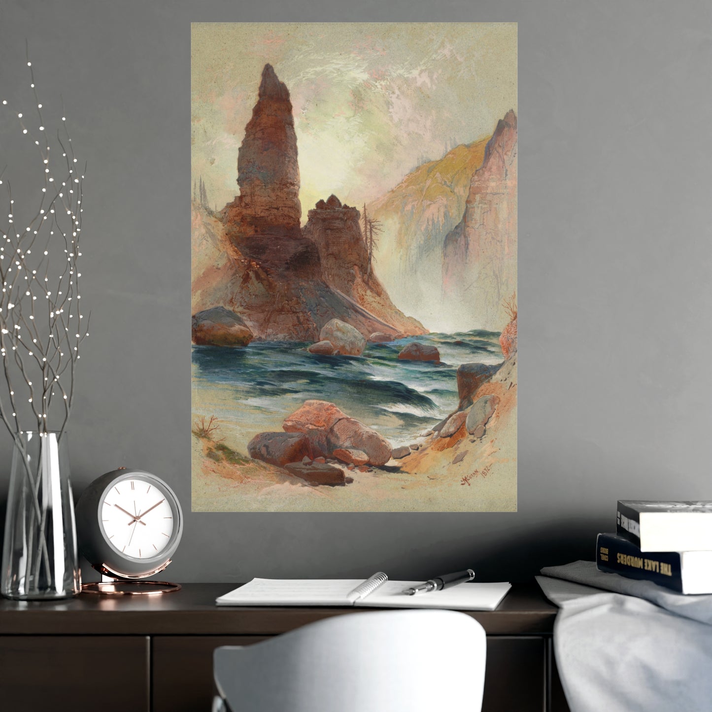 Tower Falls Yellowstone - American West Fine Art Poster