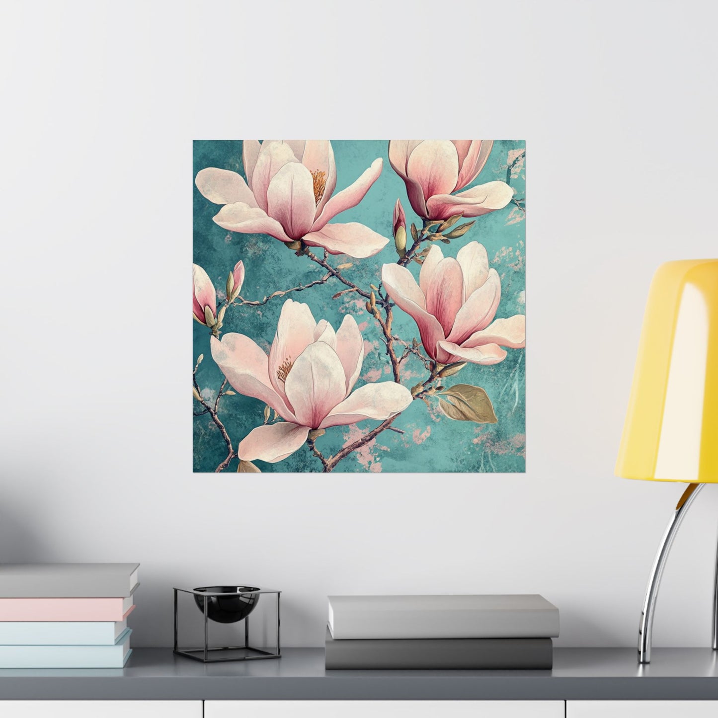 Blossoming Branches Pink Fine Art Print