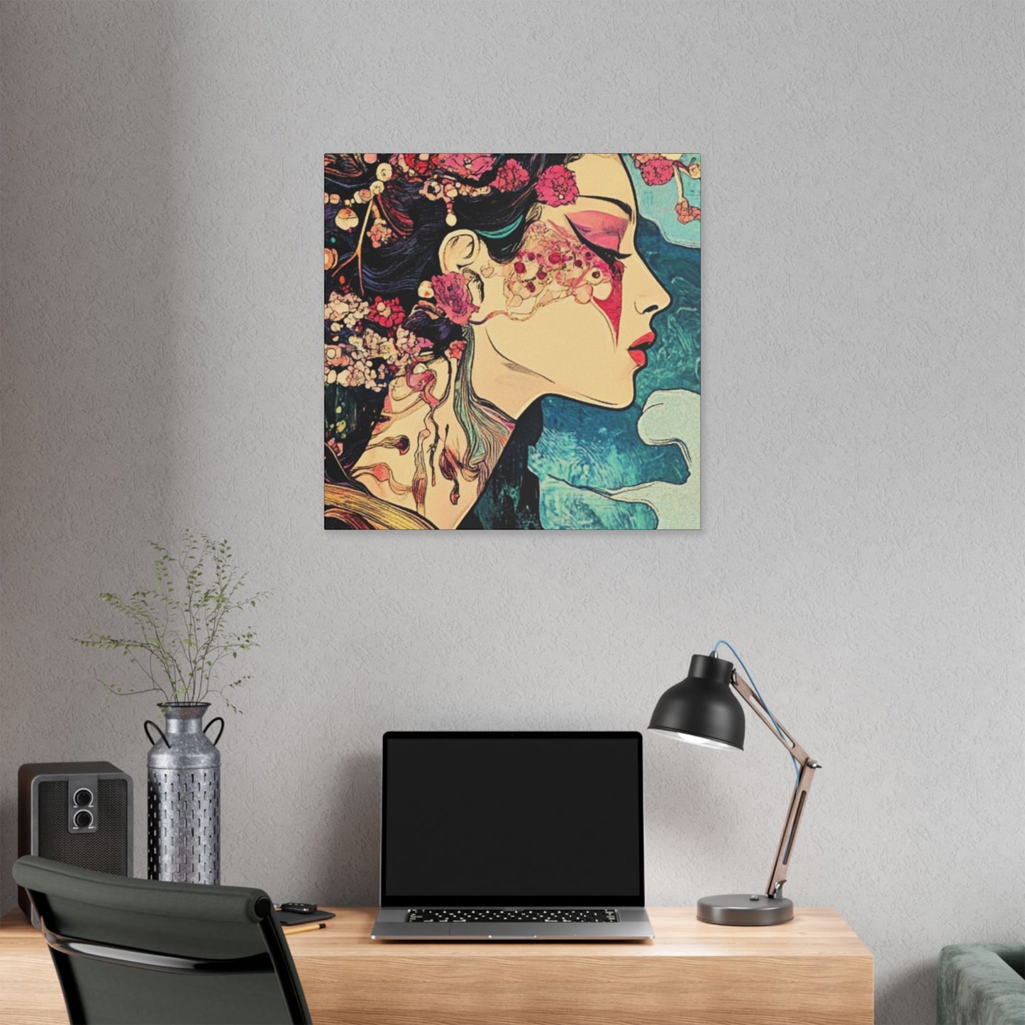 Listen to the Wind - Fine Art Print - on Canvas