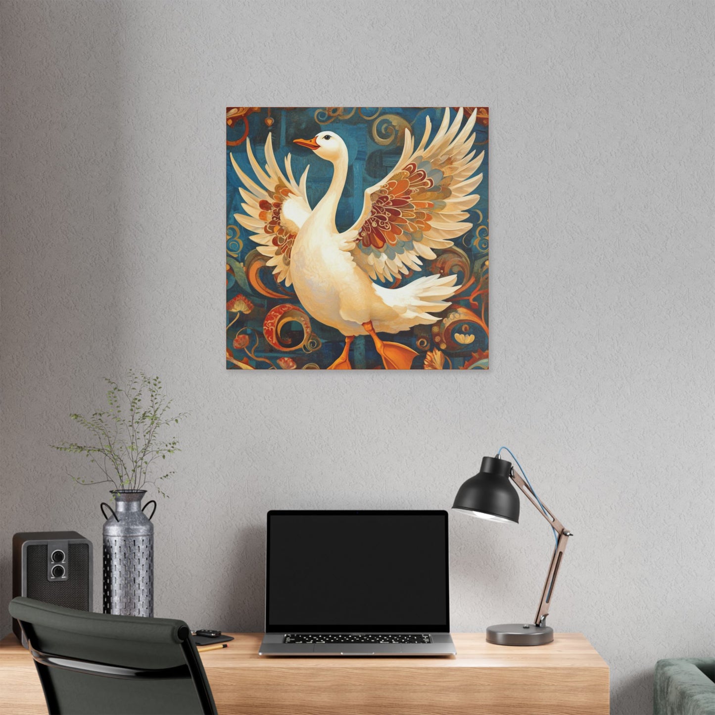 Silly Goose - Fine Art Print - Wall Art on Canvas