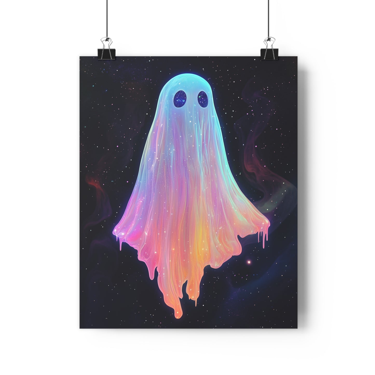 Cosmic Ghost Poster - Giclée Art Print