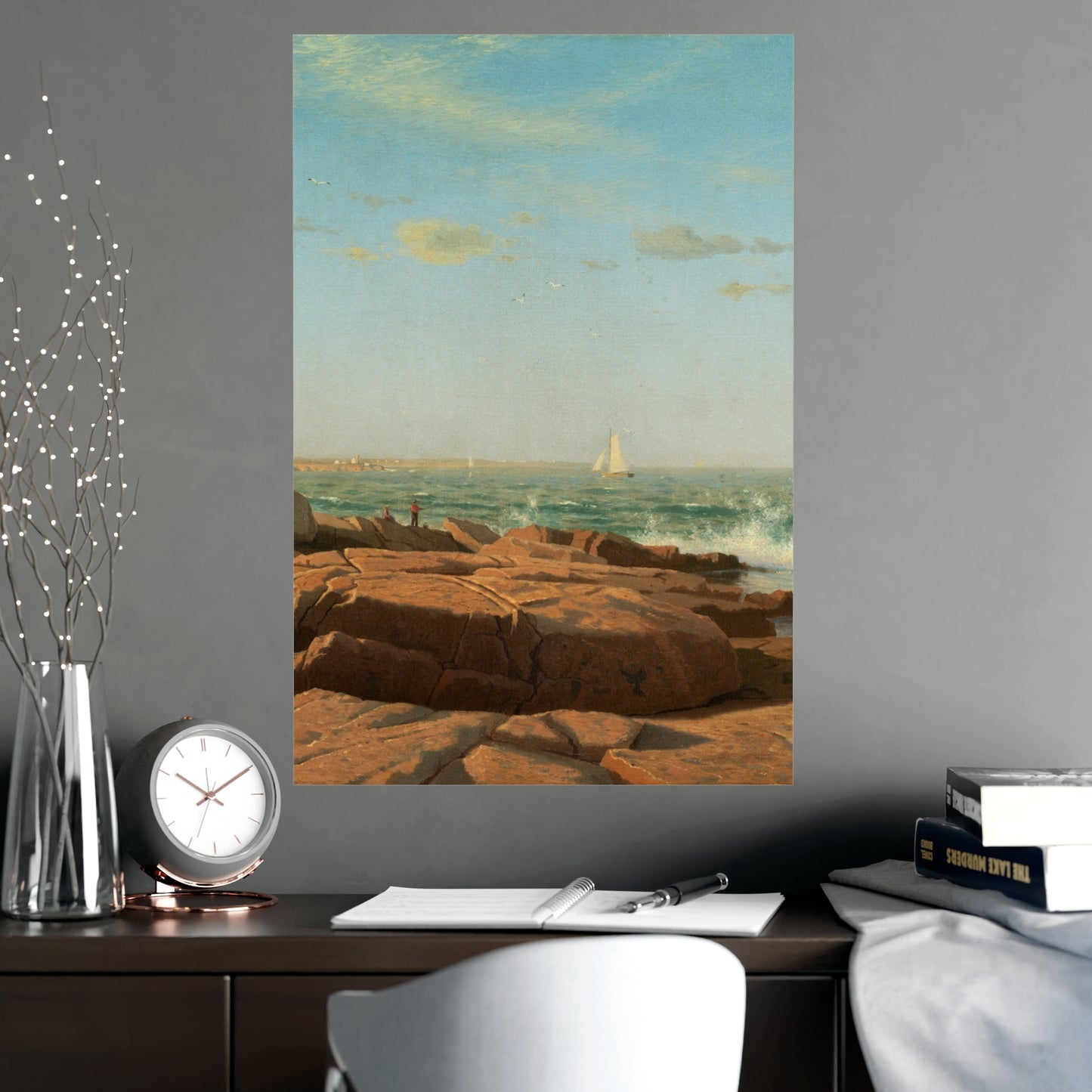Narragansett Bay - Coastal New England Fine Art Poster