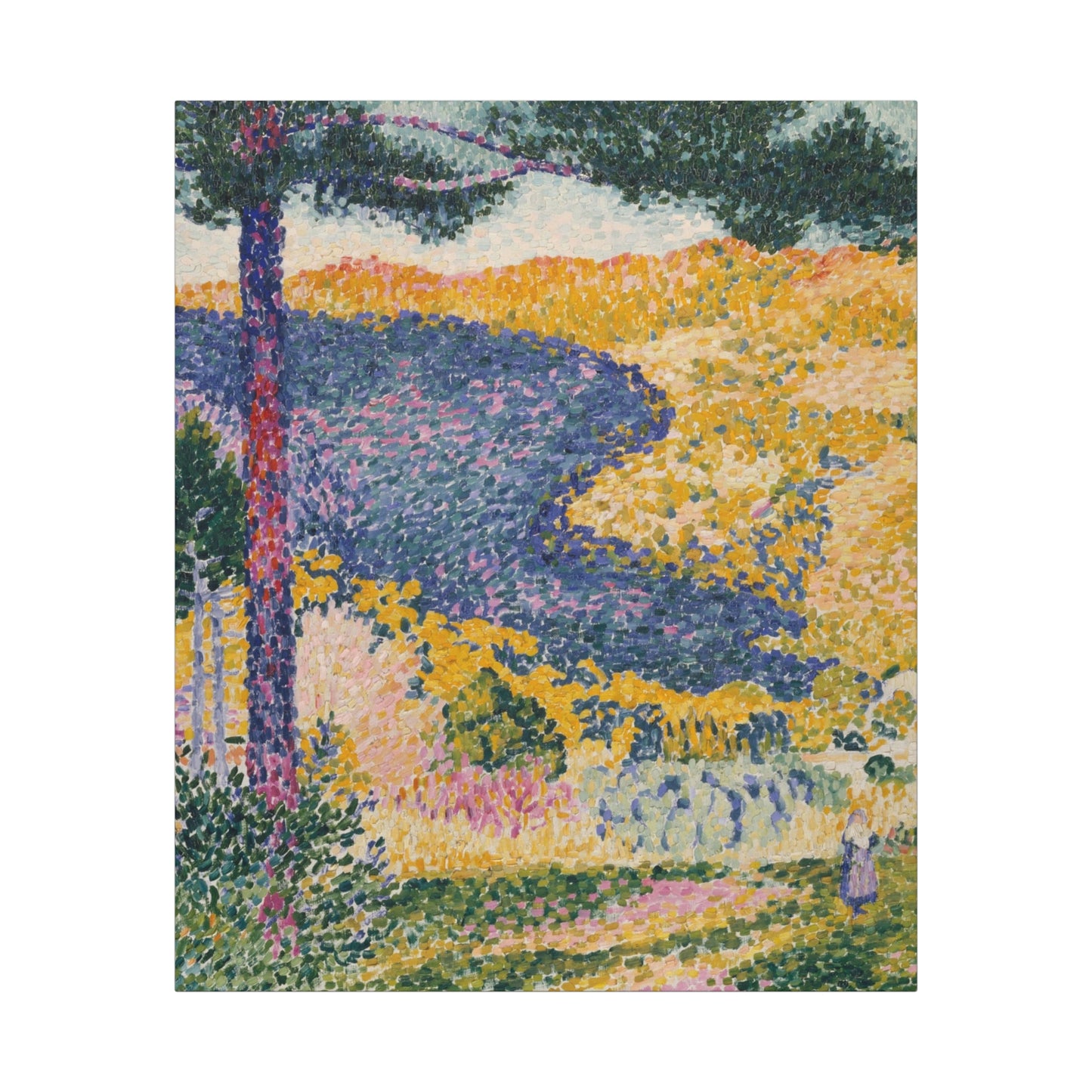 Valley with Fir Shade on the Mountain - Museum Collection - Art Wrap