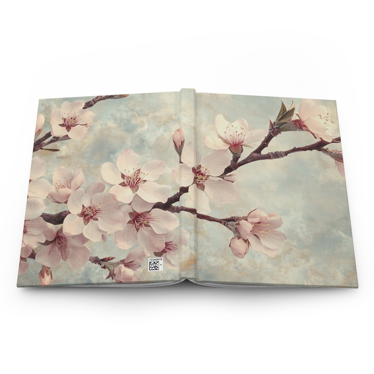 Blossoms Bring Serenity Art Print Hardcover Journal