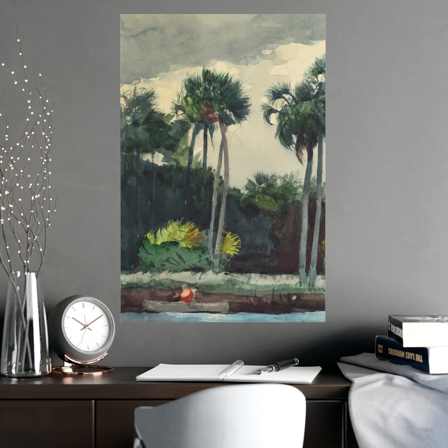 Red Shirt Homosassa Florida - Winslow Homer Fine Art Poster