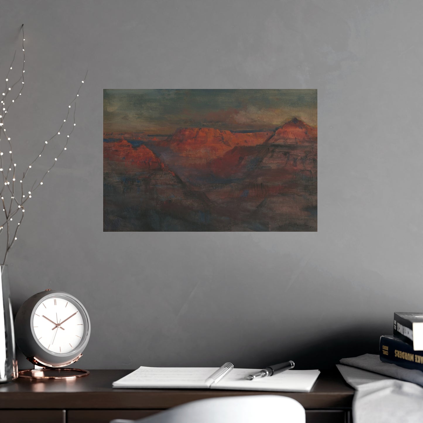 Grand Canyon Afterglow - American West Fine Art Poster
