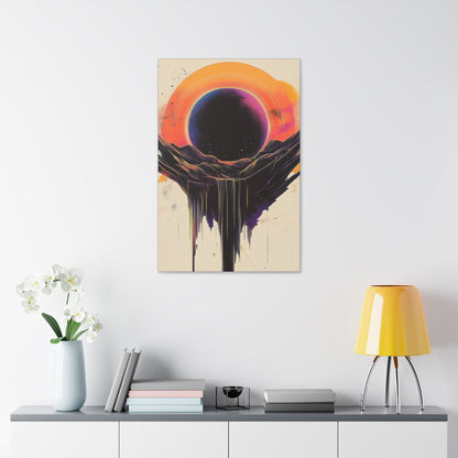 Valley of Dreams - Abstract Color Series- Fine Art Print on Canvas