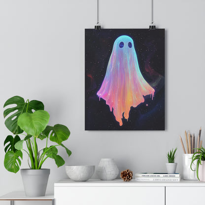 Cosmic Ghost Poster - Giclée Art Print