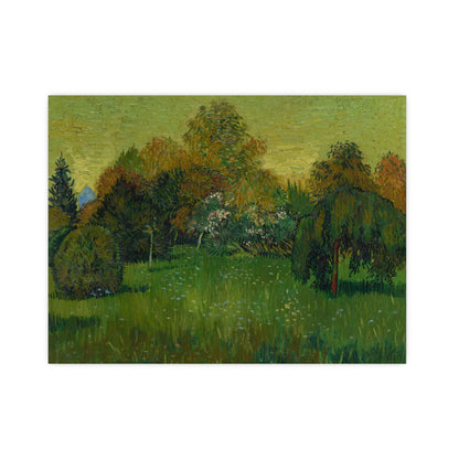 The Poet's Garden - Van Gogh Fine Art Poster