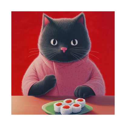 9 Lives Sushi Bar Art Print - Matte Vertical Posters