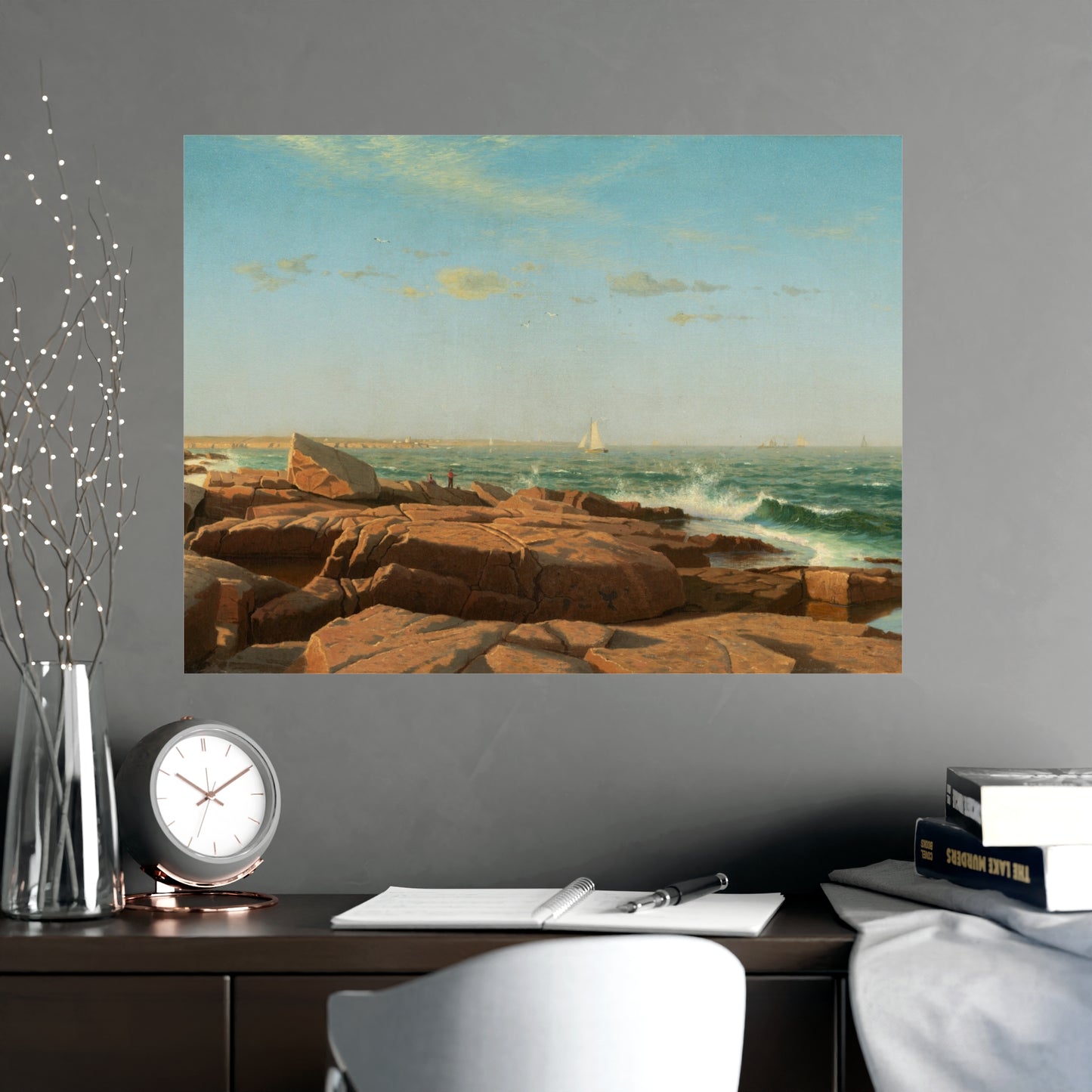 Narragansett Bay - Coastal New England Fine Art Poster