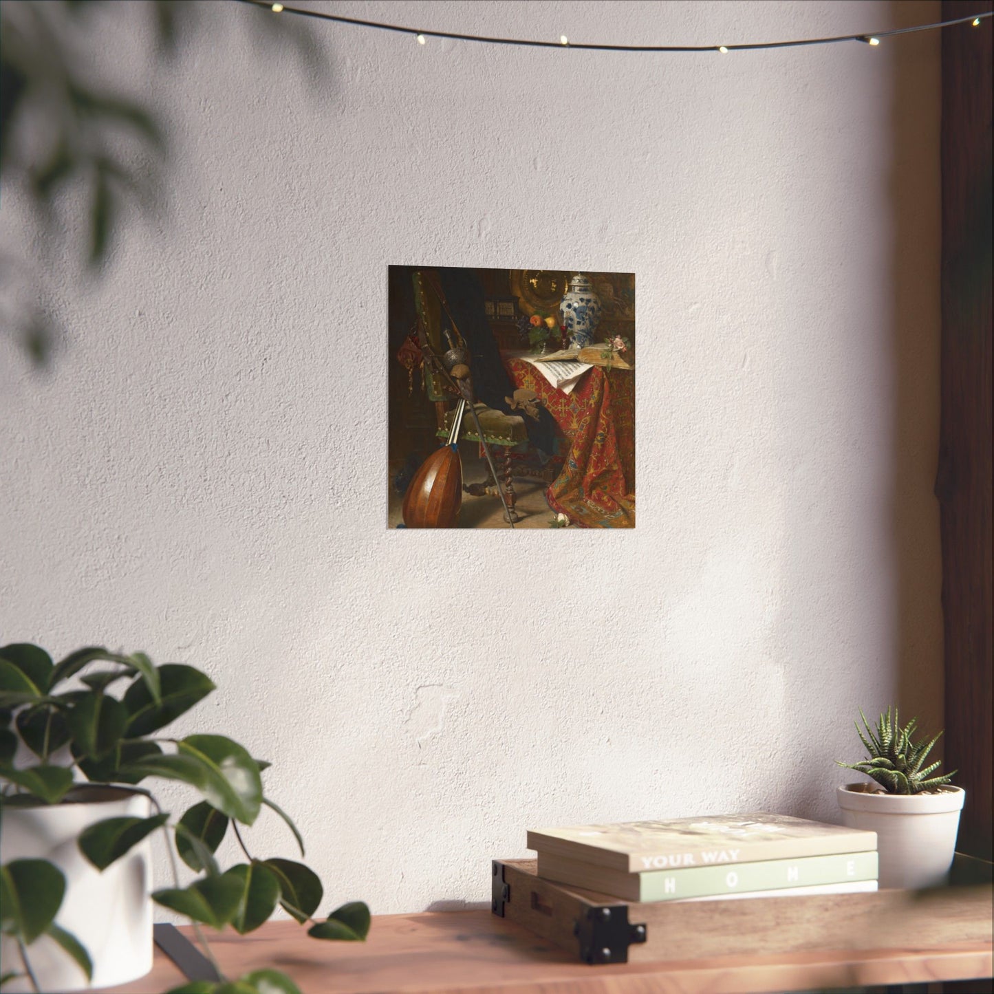 Elegant - Still Life Art - 17th Century Interior Painting - Fine Art Print - Gothic Art - Vintage Fine Art
