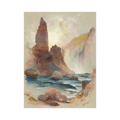 Tower Falls Yellowstone - American West Fine Art Poster