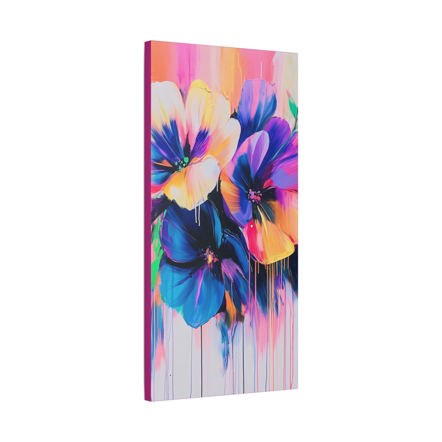Color Blooms - Delight in Nature Series - Fine Art Print on Canvas