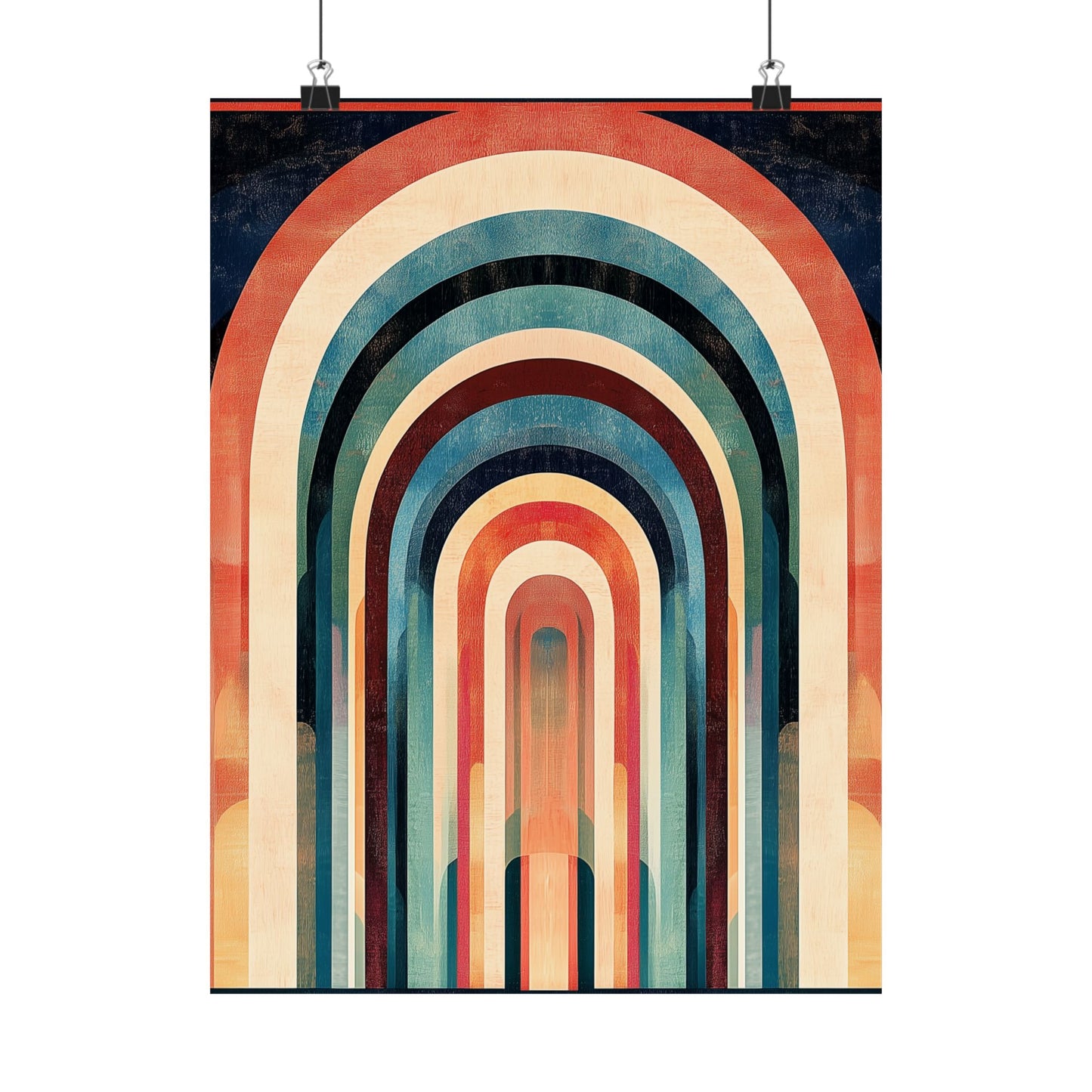 Doors of Perception Fine Art Print - Arches 11:11 - Bauhaus - Bohemian Wall Art - Modern Art - Matte Vertical Poster