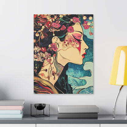 Listen to the Wind - Fine Art Print - on Canvas