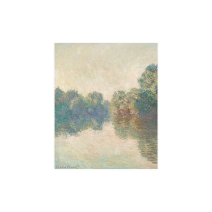 The Seine at Giverny - Monet Fine Art Poster