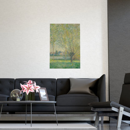 The Willows - Peaceful Landscape Fine Art Poster