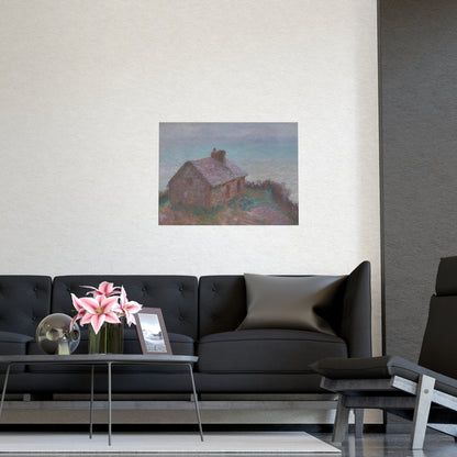 The Customs House at Varengeville - Monet Fine Art Poster