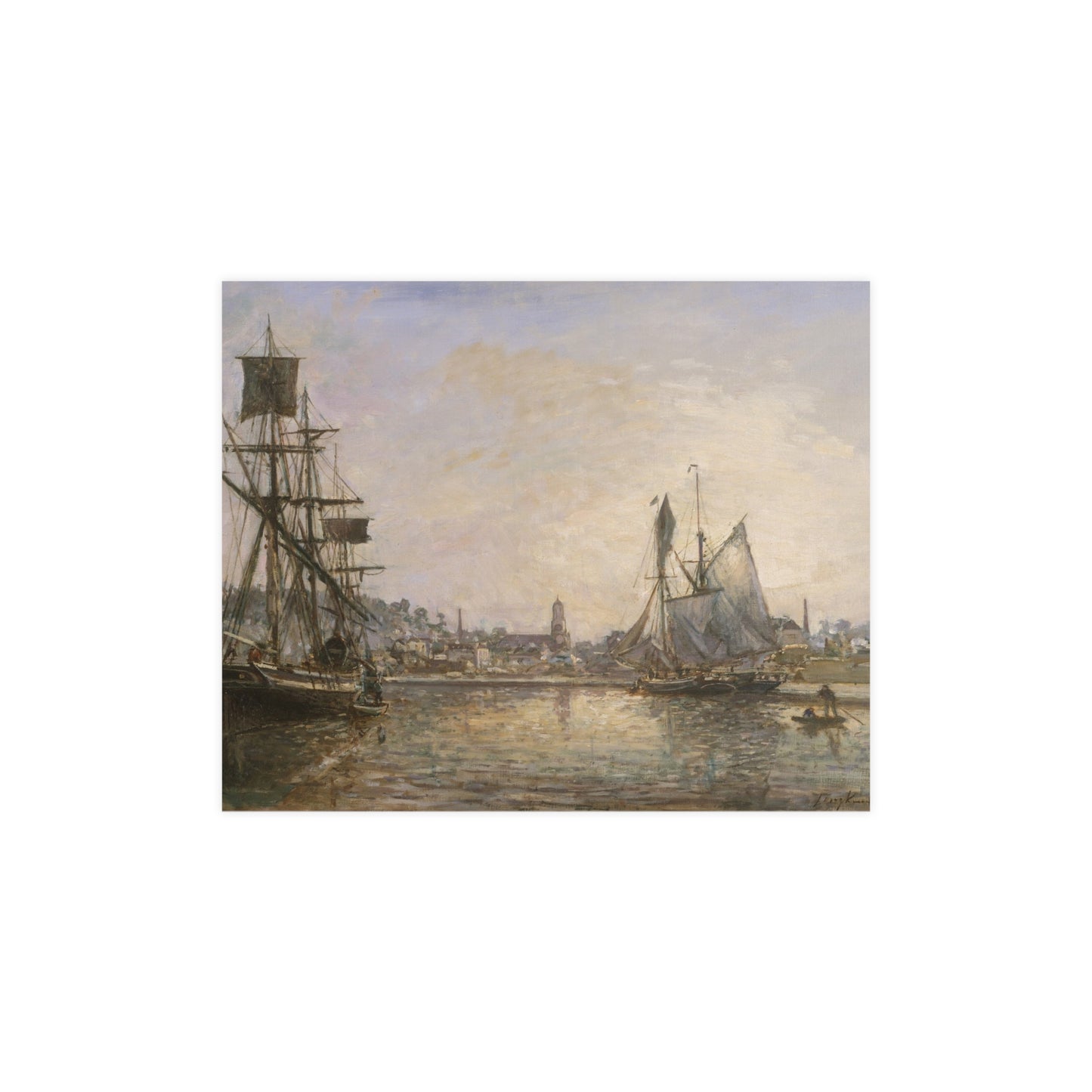 Honfleur Art Print - Museum Collection - Fine Art Poster