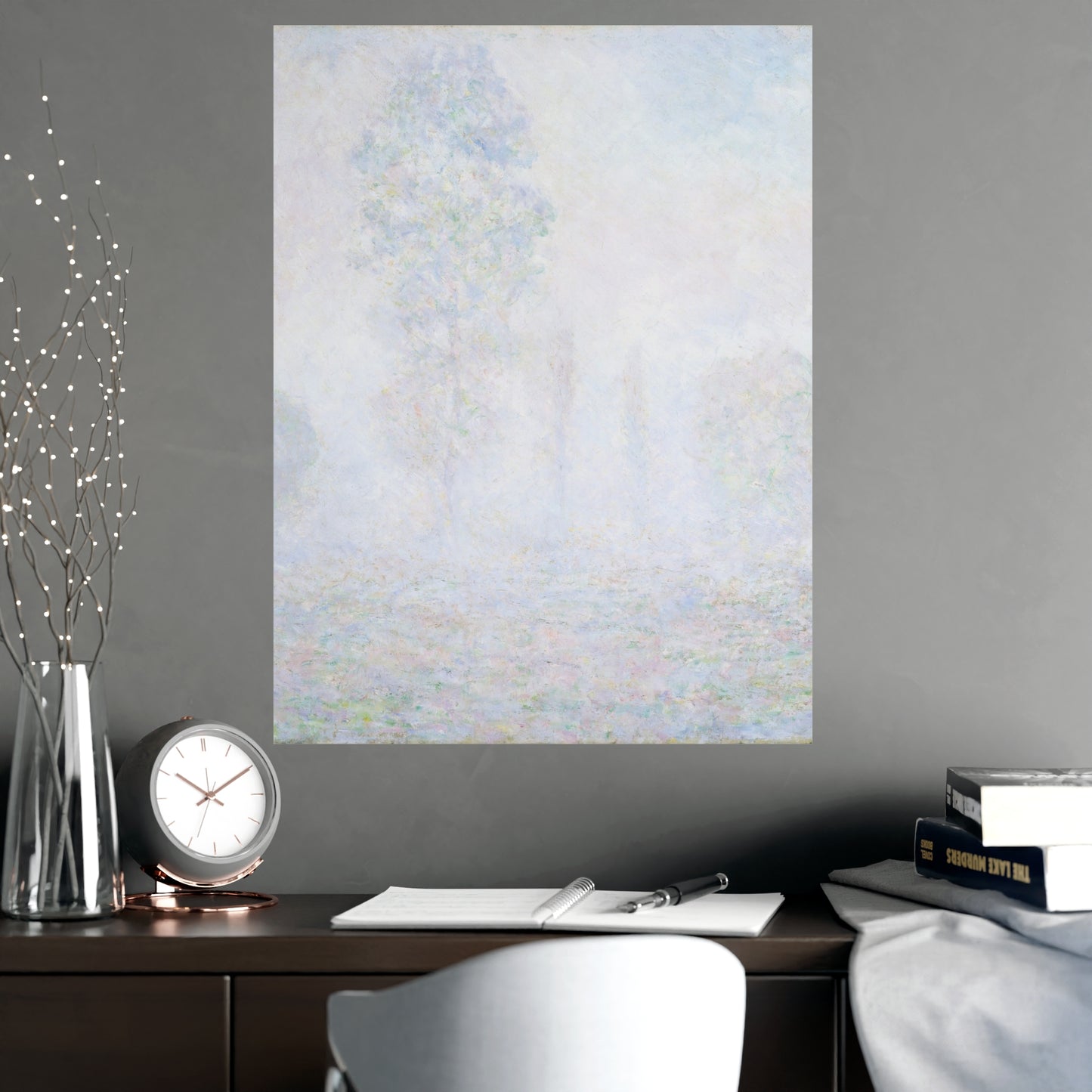 Morning Haze - Monet - Masterworks - Atmospheric Landscape Fine Art Poster