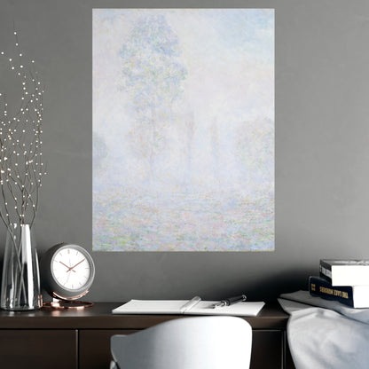 Morning Haze - Monet - Masterworks - Atmospheric Landscape Fine Art Poster