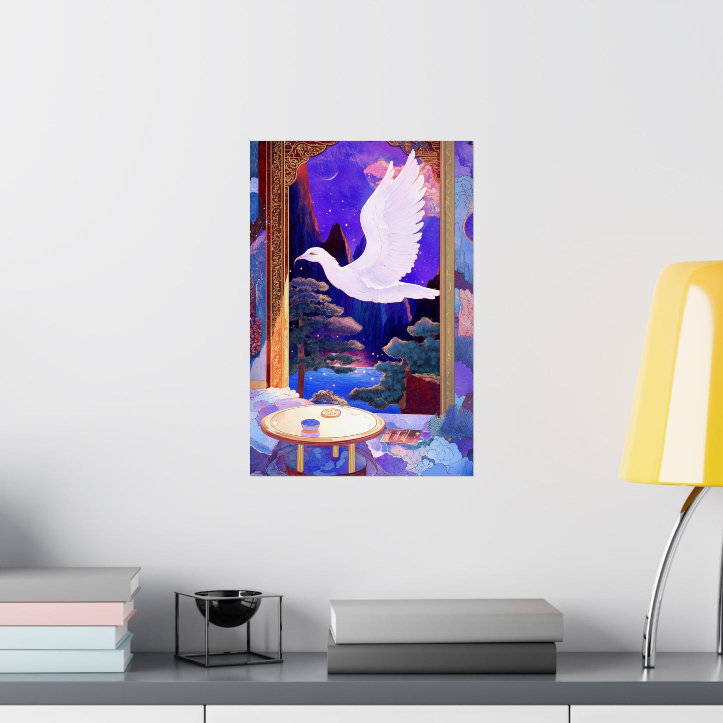 Into the Mystic Dove Messenger Fine Art Print