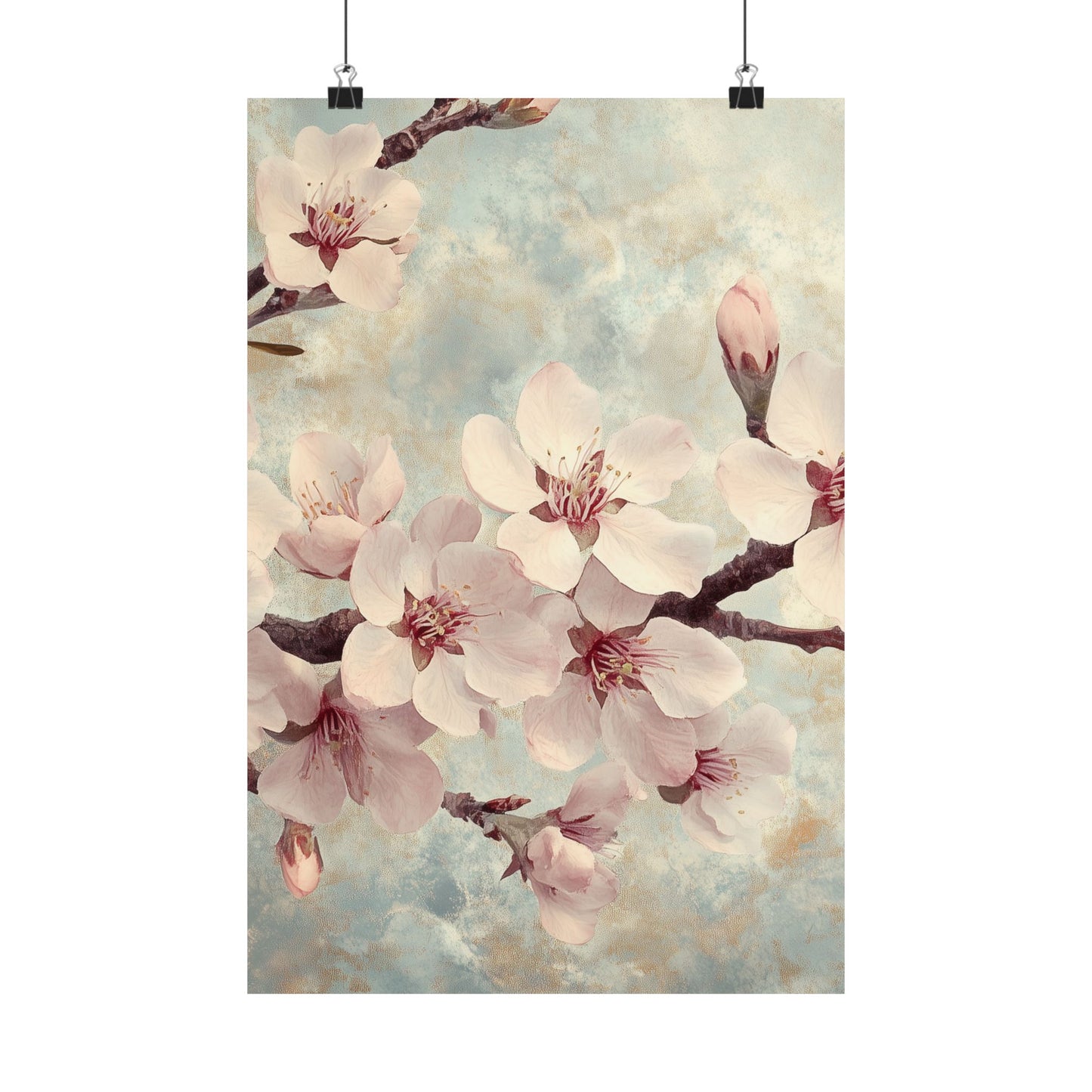 Blossoms Bring Serenity Floral Fine Art Print