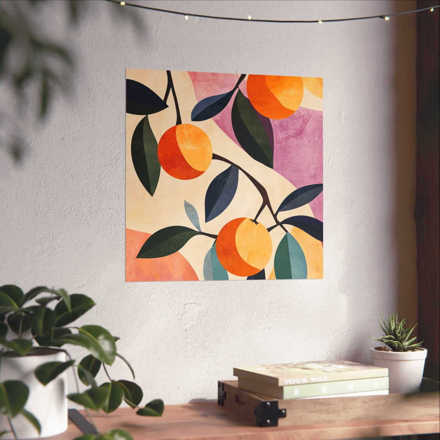Orange Delight Botanical Fine Art Print