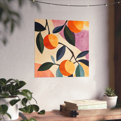 Orange Delight Botanical Fine Art Print