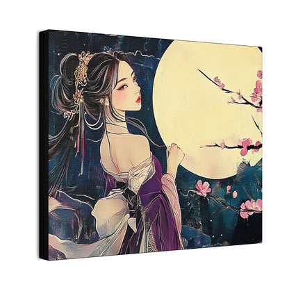 Thinking of You in the Moonlight - Fine Art Print - Wall Art on Canvas