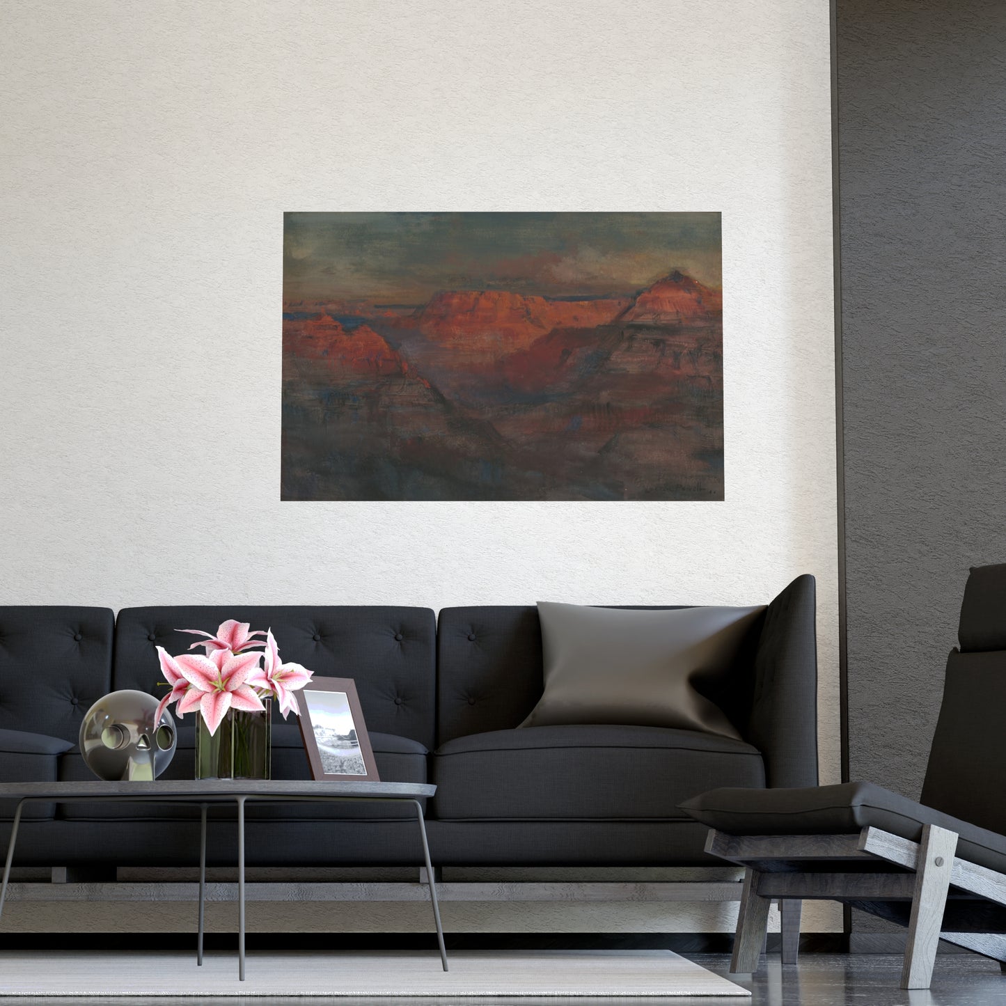 Grand Canyon Afterglow - American West Fine Art Poster