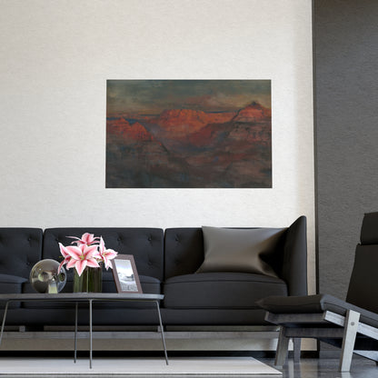 Grand Canyon Afterglow - American West Fine Art Poster