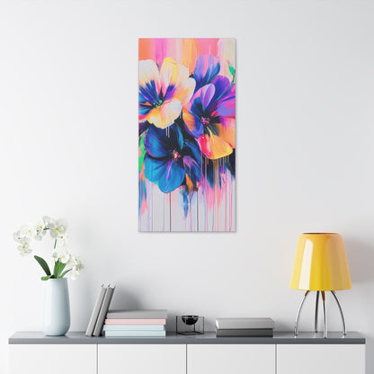 Color Blooms - Delight in Nature Series - Fine Art Print on Canvas