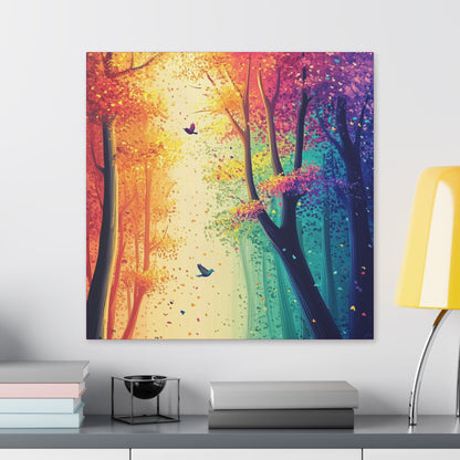 Enchanted Forest - Delight in Nature Series - Fine Art Print on Canvas