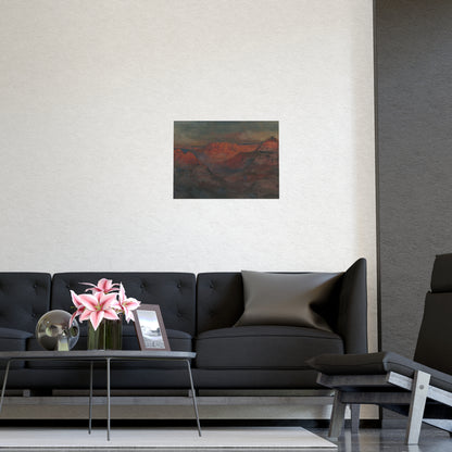 Grand Canyon Afterglow - American West Fine Art Poster