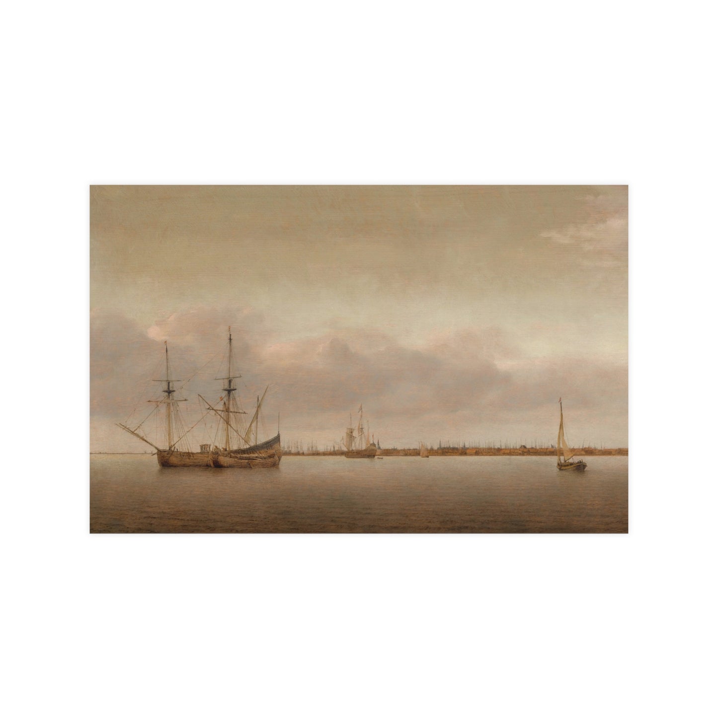 View of Hoorn - Dutch Cityscape Fine Art Poster