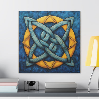 Celtic Knots - Speak Your Truth - on Canvas