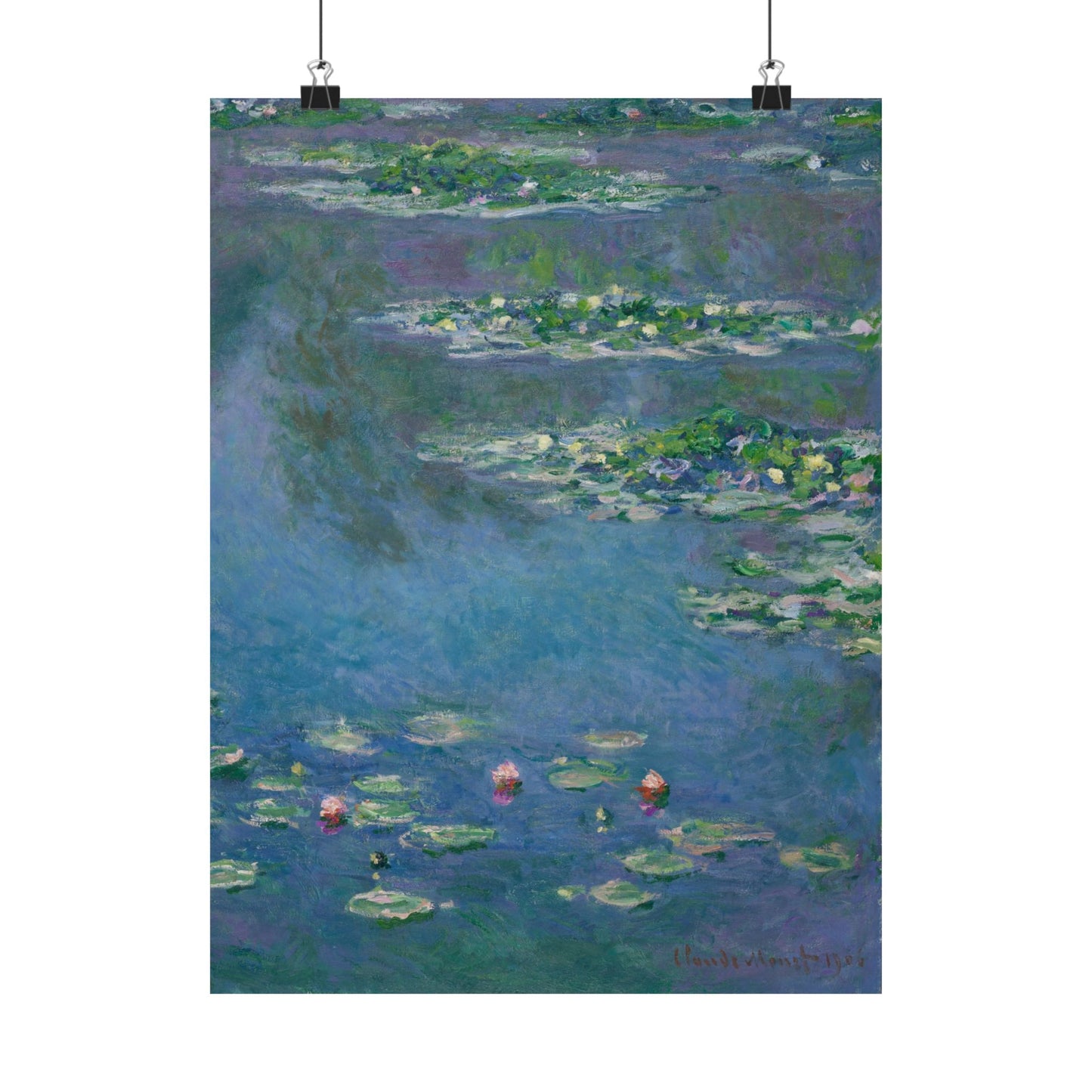 Claude Monet - Water Lilies Fine Art Print