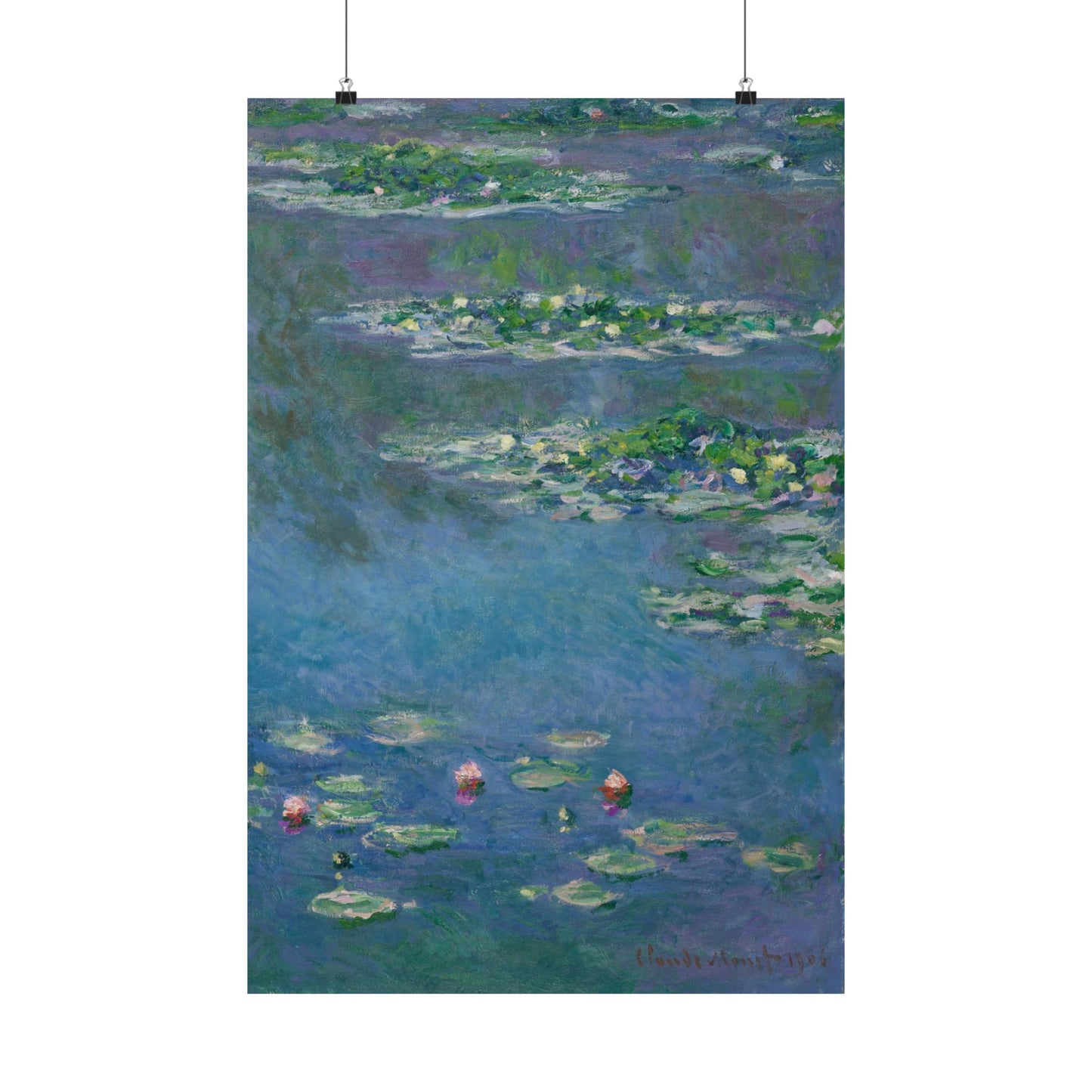 Claude Monet - Water Lilies Fine Art Print