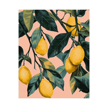 Lovely Lemons Botanical Fine Art Print