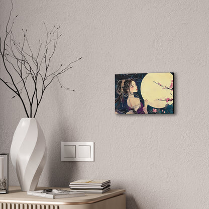 Thinking of You in the Moonlight - Fine Art Print - Wall Art on Canvas