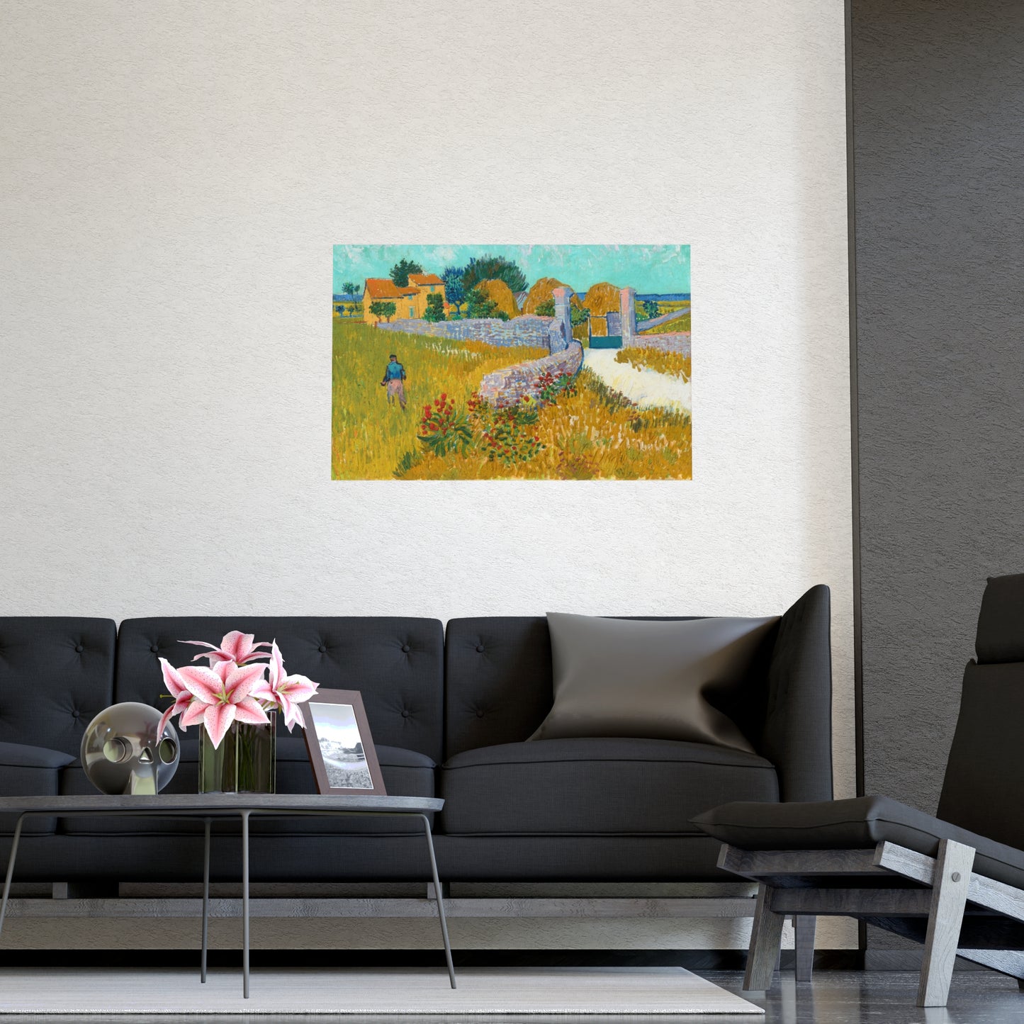 Farmhouse in Provence - Van Gogh Fine Art Poster