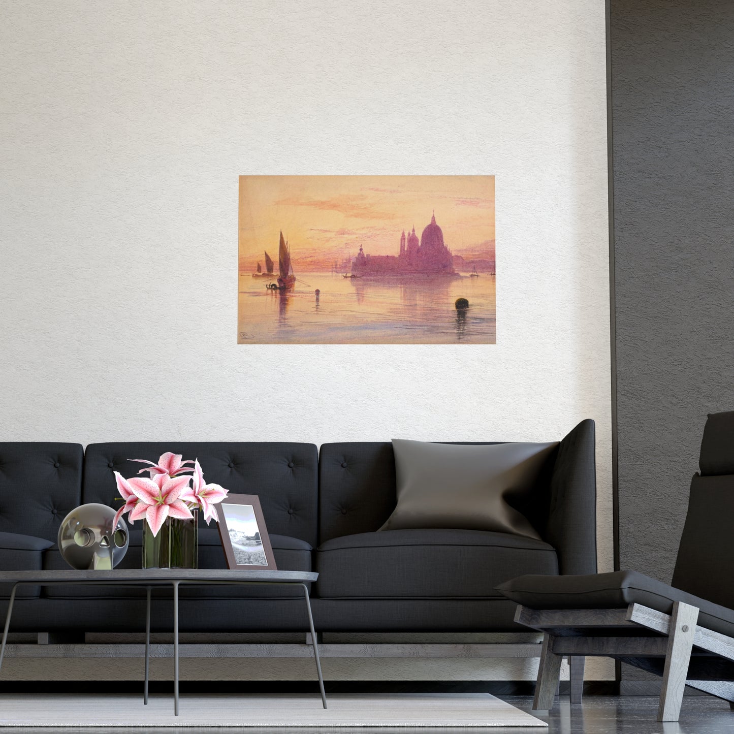 Santa Maria della Salute Venice at Sunset - Fine Art Poster