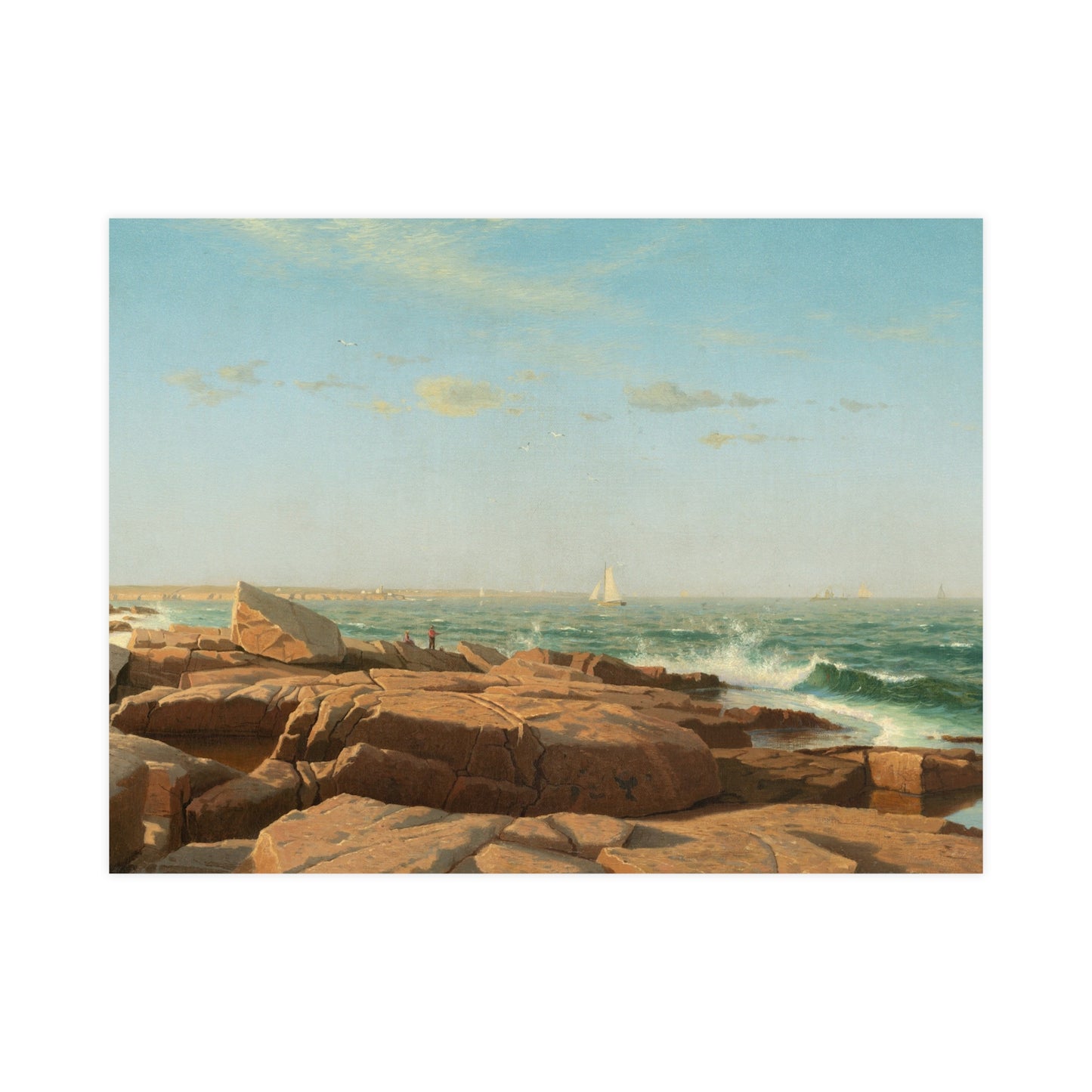 Narragansett Bay - Coastal New England Fine Art Poster