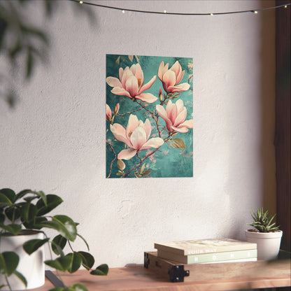 Blossoming Branches Pink Fine Art Print