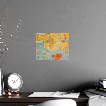 The Buoy La Bouee - Signac Fine Art Poster