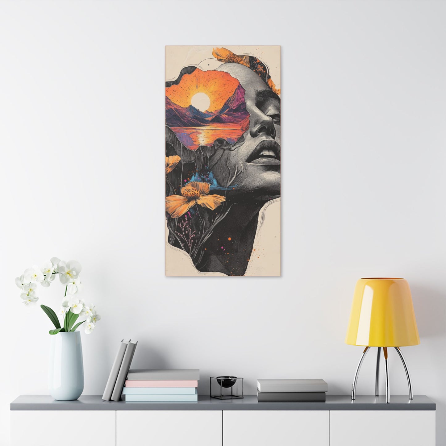 Beauty is in the Eye of the Beholder  - Fine Art Print on Canvas